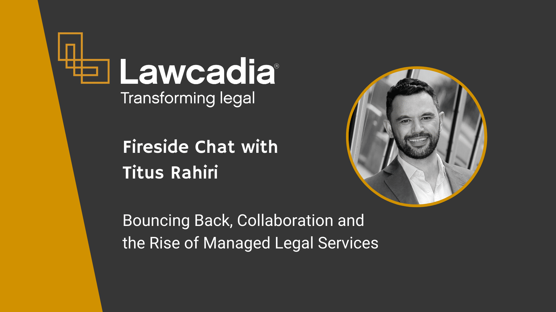 Fireside chat with Titus Rahiri